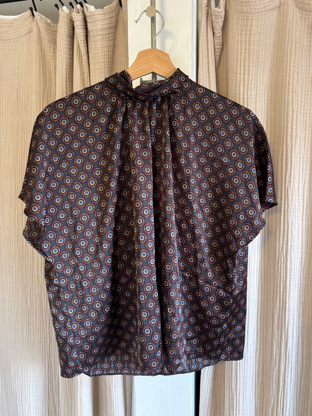 NWT Banana Republic High Neck Blouse- Small
